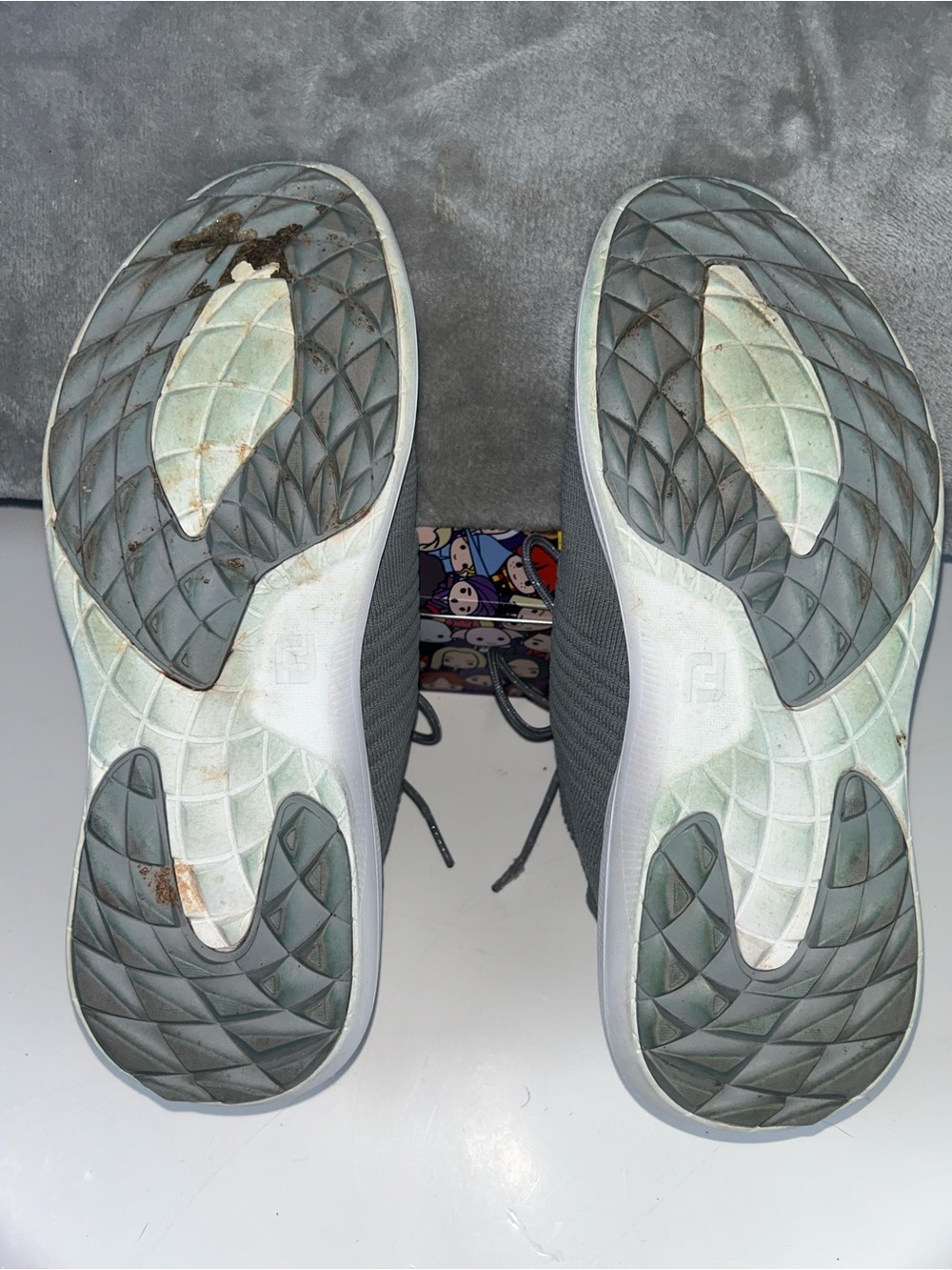 Footjoy Flex XP Gray Knit Slip-On Sneakers - Picture 14 of 15